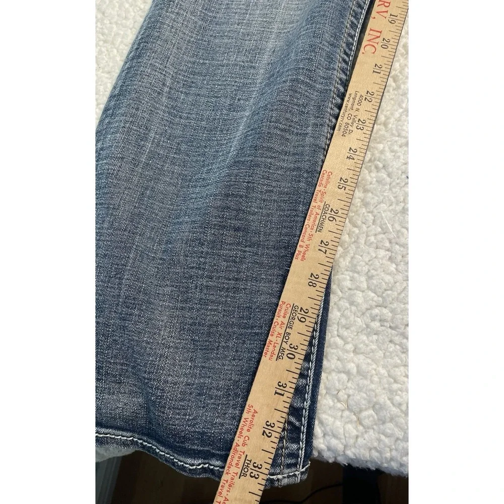 Buckle Salvage Anarchy Straight 33L X 33 Regular Fit Denim Jeans Mens  Moto